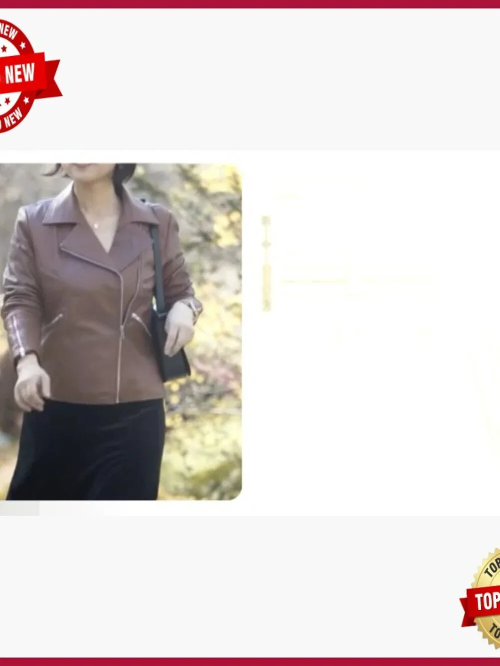 Asymmetrical Zip-Up Lambskin Leather Motorcycle Jacket Women's Biker Style